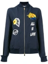 STELLA MCCARTNEY PATCH BOMBER JACKET,467111SIA5011991027