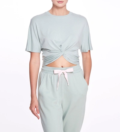 Marchesa Amelia Performance T-shirt In Sage