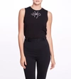 Marchesa Casey Performance Tank Top In Black