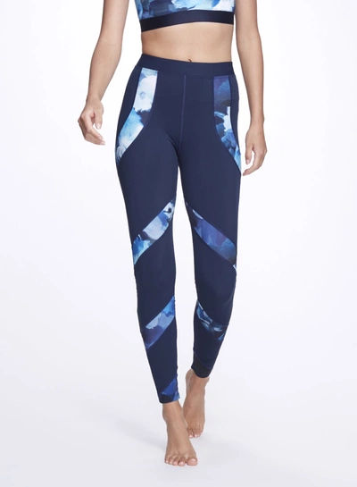 Marchesa Florence Legging In Navy Multi