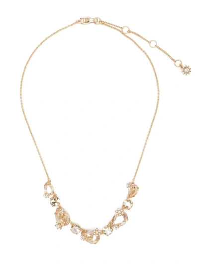 Marchesa Gold Stone Necklace