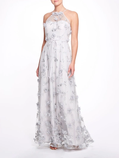 Marchesa Jacquelene In Dove Grey