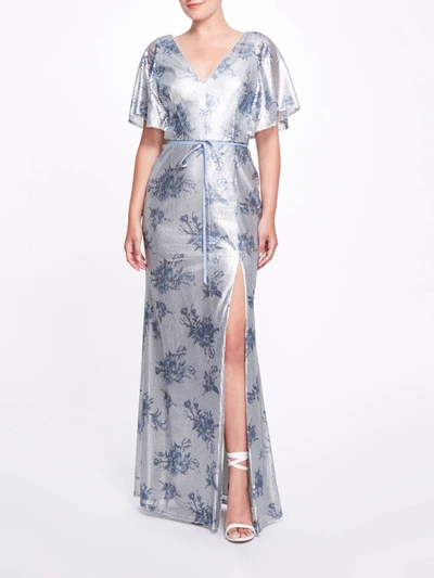 Marchesa Lucca In Dusty Blue