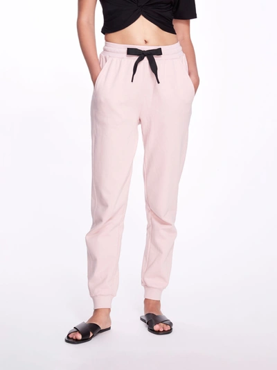 Marchesa Remy Athleisure Trousers In Blush