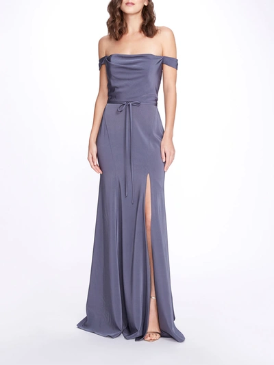 Marchesa Rimini In Steel Blue