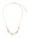 MARCHESA ROSE GOLD STONE NECKLACE