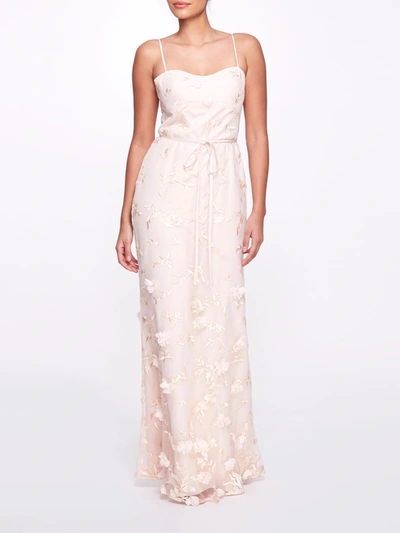 Marchesa Savona In Pale Blush