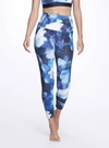 Marchesa Watercolour Floral Leggings In Navy Multi