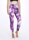 Marchesa High-waisted Floral Leggings In Raspberry Multi