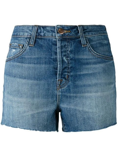 J Brand Frayed Denim Shorts