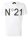 N°21 logo印花T恤,N1MF021636511969795