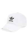 Adidas Originals Relaxed Strapback Cap-white