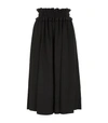 CLAUDIE PIERLOT Style Ruched Waist Midi Skirt