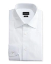 ERMENEGILDO ZEGNA MEN'S TROFEO SOLID REGULAR-FIT DRESS SHIRT,PROD199300011