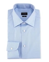 ERMENEGILDO ZEGNA MEN'S TROFEO REGULAR-FIT DRESS SHIRT,PROD199760074