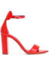 OSCAR TIYE OSCAR TIYE MINNIE SANDALS - RED,MINNIESANDALBLOCK12019300