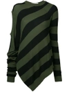 A.F.VANDEVORST STRIPED KNITTED TOP,171TWIST00212026248