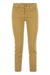 DONDUP DONDUP ROSE CROPPED STRETCH COTTON TROUSERS