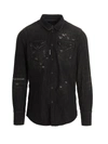 Dsquared2 'leaf West' Shirt In Black