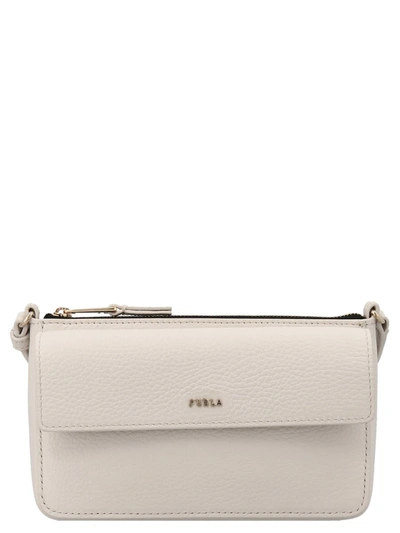 Furla Skye Crossbody Bag In White