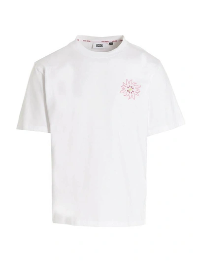 Gcds Printed T-shirt In White