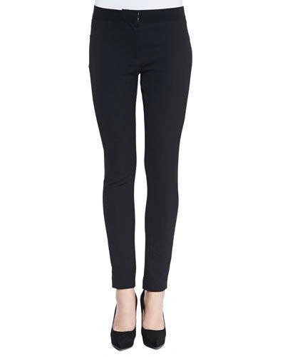 VERONICA BEARD SCUBA-KNIT LEGGINGS,PROD178970248