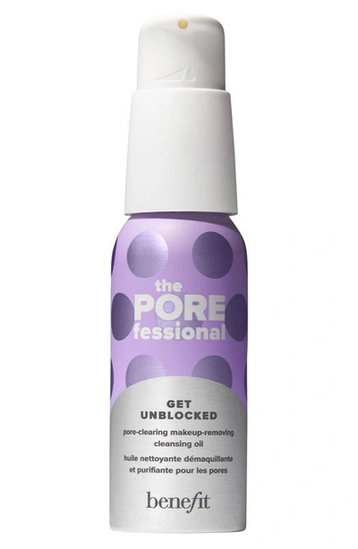 BENEFIT COSMETICS BENEFIT COSMETICS THE POREFESSIONAL GET UNBLOCKED MAKEUP REMOVING CLEANSING OIL