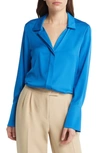 KOBI HALPERIN LIV STRETCH SILK BLOUSE