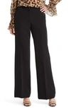 Kobi Halperin Julia Mid-rise Flare Pants In Black