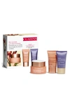 CLARINS EXTRA-FIRMING & SMOOTHING SKIN CARE STARTER SET USD $138 VALUE
