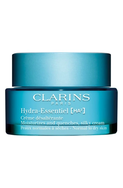 CLARINS HYDRA-ESSENTIEL SILKY MOISTURIZER WITH DOUBLE HYALURONIC ACID, 1.6 OZ