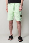 Stone Island Garment Dyed Cotton Fleece Shorts