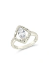 Sterling Forever Chiara Ring In Silver