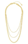 STERLING FOREVER LANORA LAYERED NECKLACE