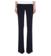 JOSEPH Rock Flared Stretch-Crepe Trousers