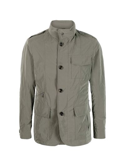 Moorer Porto Lightweight Jacket In Green