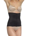 Tc Fine Intimates Hook & Eye Firm Waist Cincher In Black