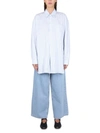 Our Legacy Pinstriped Cotton Shirt In White