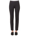 Akris Melissa Techno Cotton Pants, Black In Black