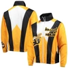 TONES OF MELANIN TONES OF MELANIN BLACK ALABAMA STATE HORNETS ANORAK FULL-ZIP JACKET