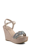 TOUCH UPS GEMINI PLATFORM WEDGE SANDAL