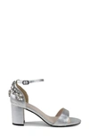 Touch Ups Olivia Ankle Strap Sandal In Silver