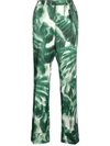 F.R.S . F.R.S. - FOR RESTLESS SLEEPERS WIDE-LEG PRINTED SILK TROUSERS