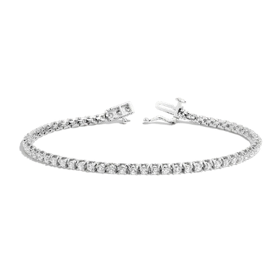 Aurate New York Classic Lab Grown Diamond Tennis Bracelet - 2ct In Yellow