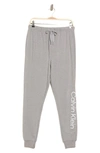 Calvin Klein Immerge Joggers In Wolf Grey Heather
