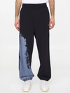 A-cold-wall* Abstract-print Track Pants In Black
