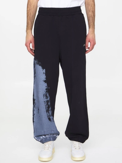A-cold-wall* Abstract-print Track Pants In Black