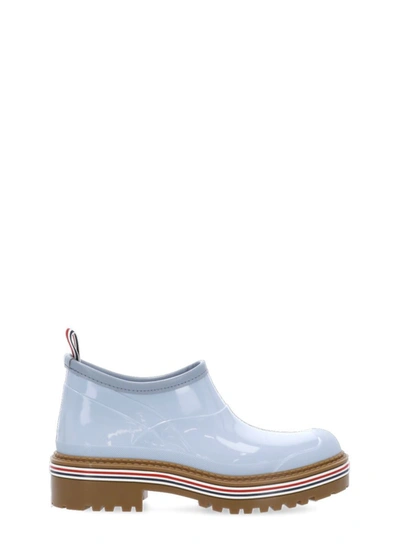 Thom Browne Blue Garden Boots In Light Blue