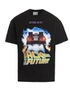 Vtmnts Back To The Future Graphic-print T-shirt In Black
