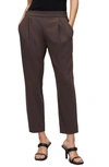 Allsaints Aleida Tri Trousers In Warm Cacao Brown